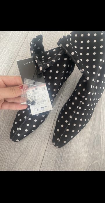 Botine zara , noi cu etichetă