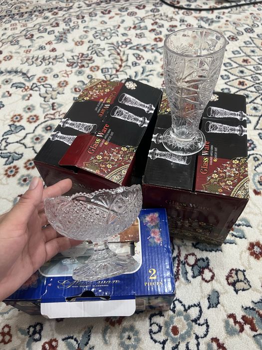 Отдам даром бокалы и конфетницы