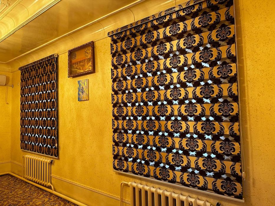 Стирка жалюзи и занавесок