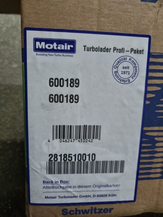 Turbina Mercedes Sprinter 2.2