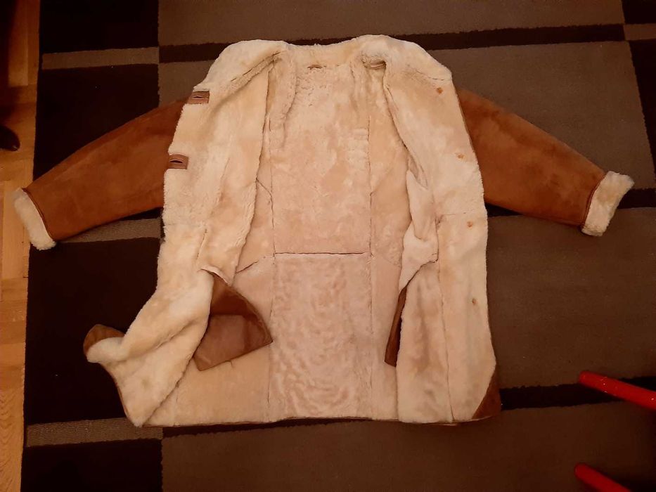 Cojoc barbatesc blana naturala Roco-Baroco model Italian