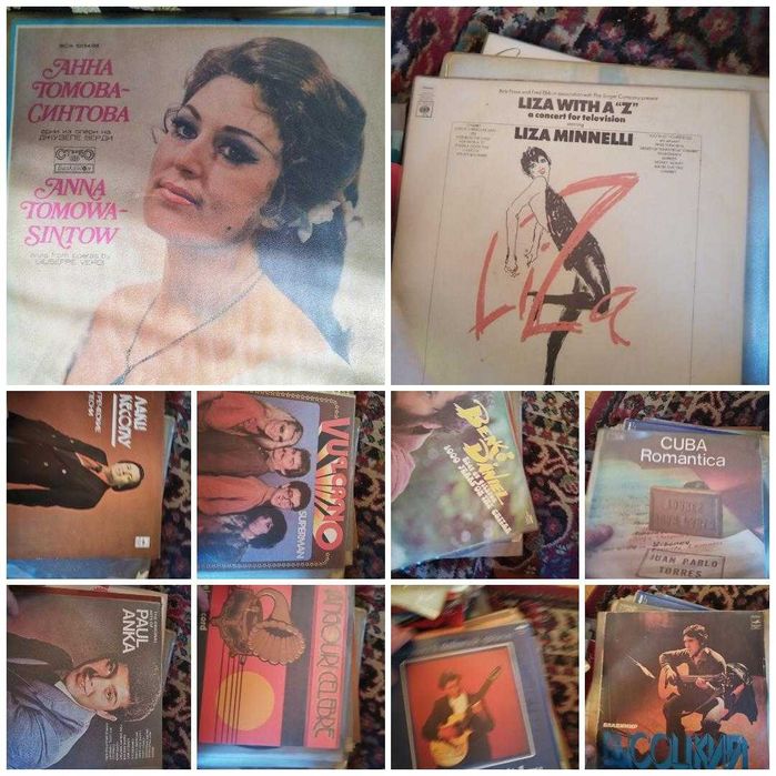 Грамофонни плочи  за де корация