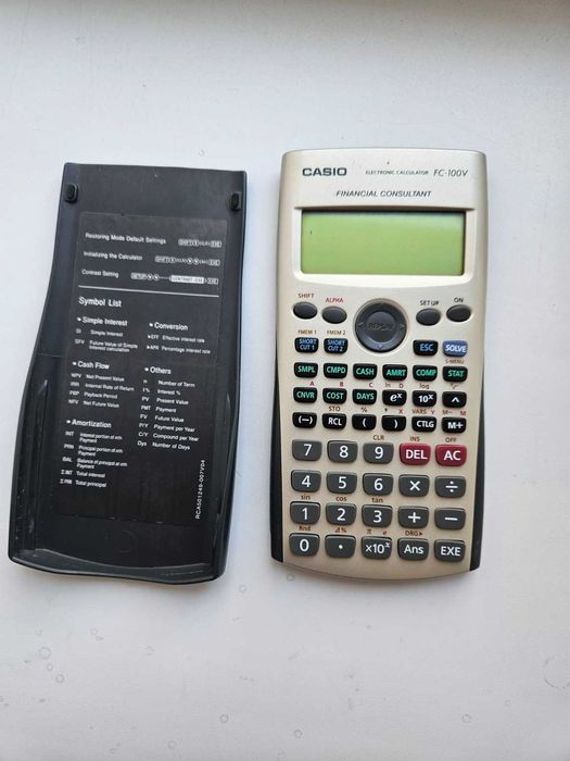 Финансовый калькулятор Casio FC-100V