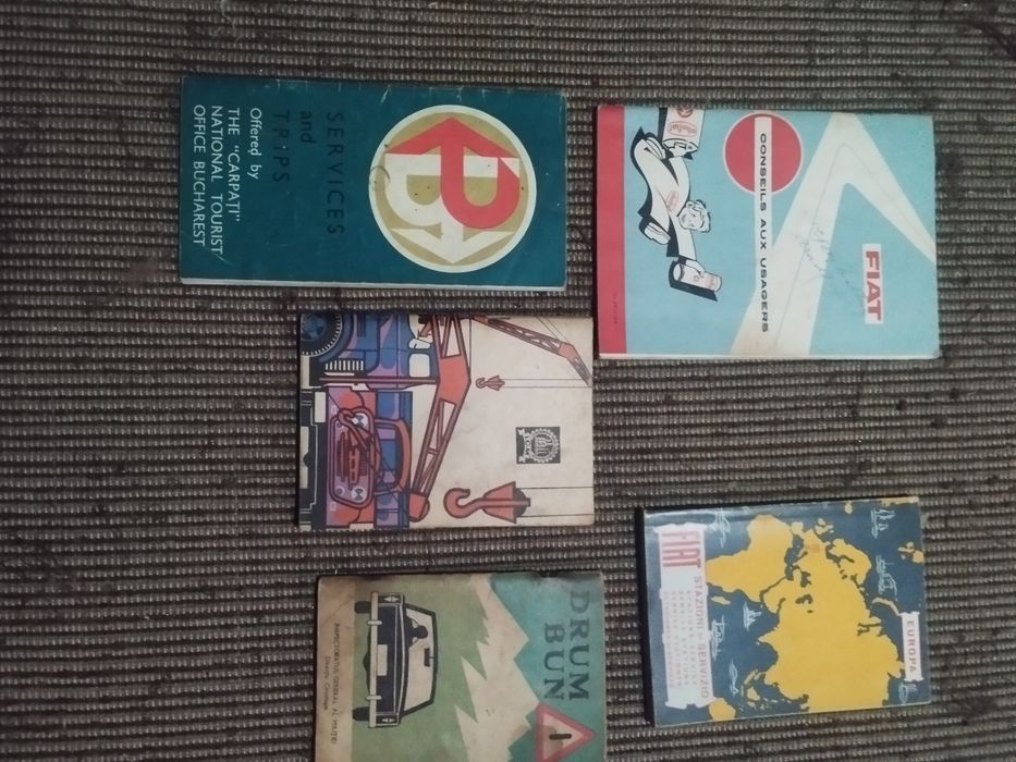 Cărți vechi tematică auto