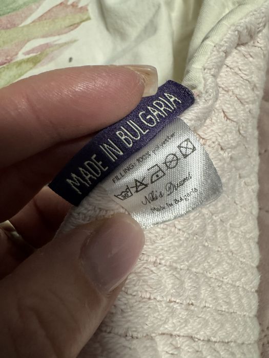 Бебешко одеалце, пелена за изписване за бебе момиче