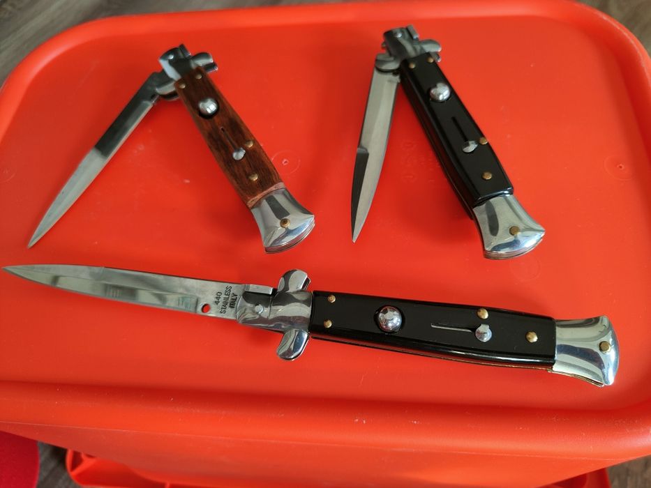 Briceag italian 24 cm / Stiletto Cuțit cu buton automat