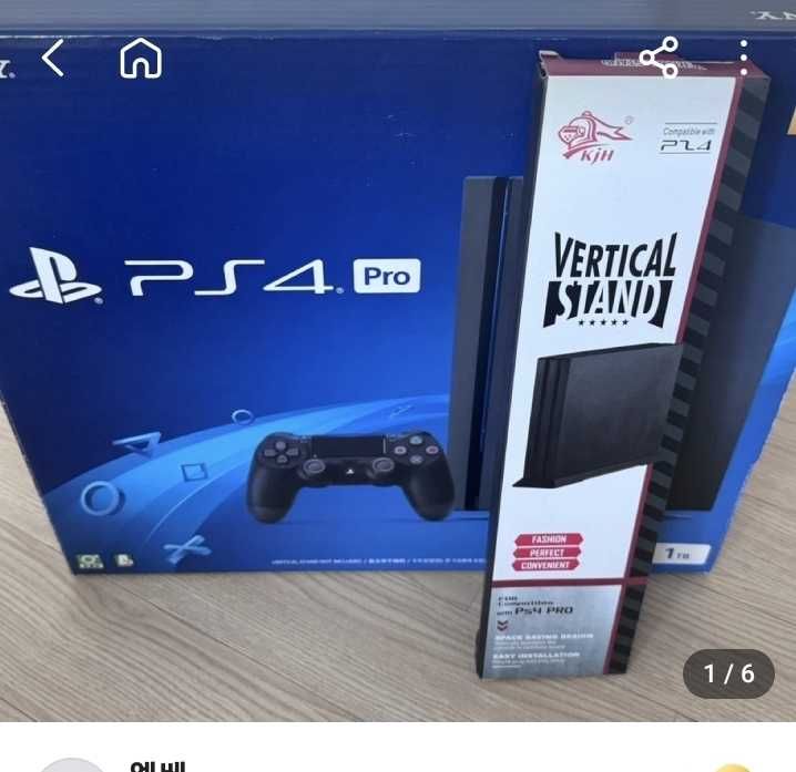 PS4 pro 1 TB.  Koreadan xarid qilganman