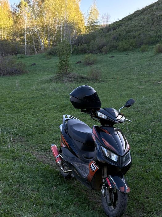 Тяга зверь Продам скутер м8 (Jingli) Документы всё есть , сток глушак