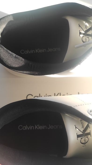 Мъжки кецове Calvin Klein Jeans  номер 44  от естествена кожa