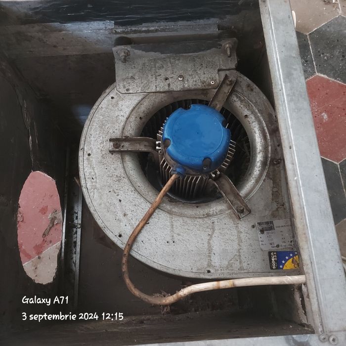 Ventilator centrifugal carcasat