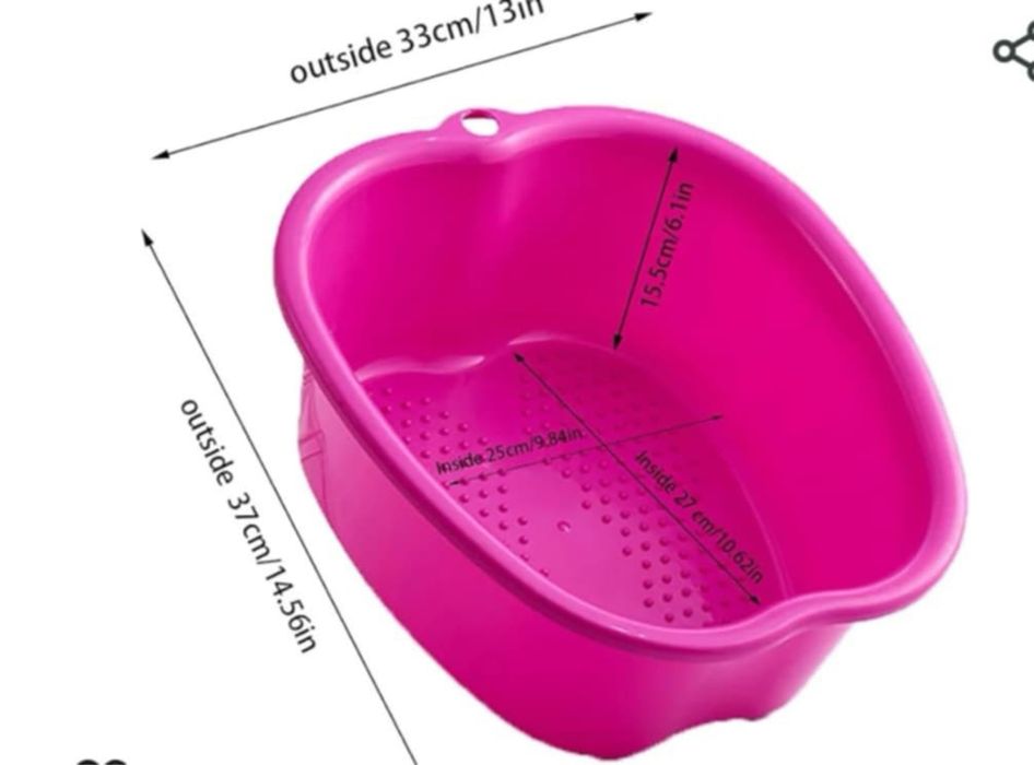 Ванички за крака с масажно дъно