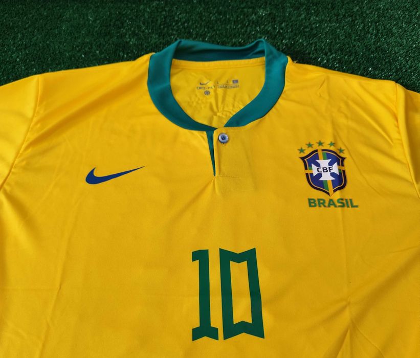 Мъжки детски екип Бразилия Neymar детска мъжка фланелка nike