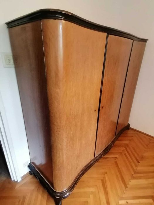 Dormitor lemn masiv vechi