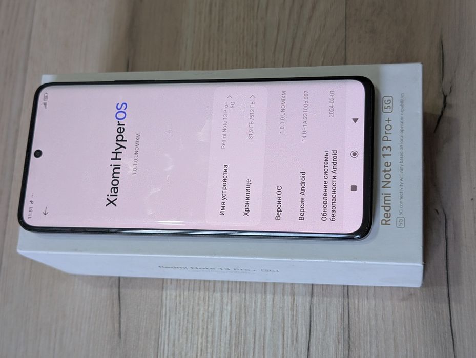Redmi Note 13 Pro Plus 512 gb Ram 12 5G