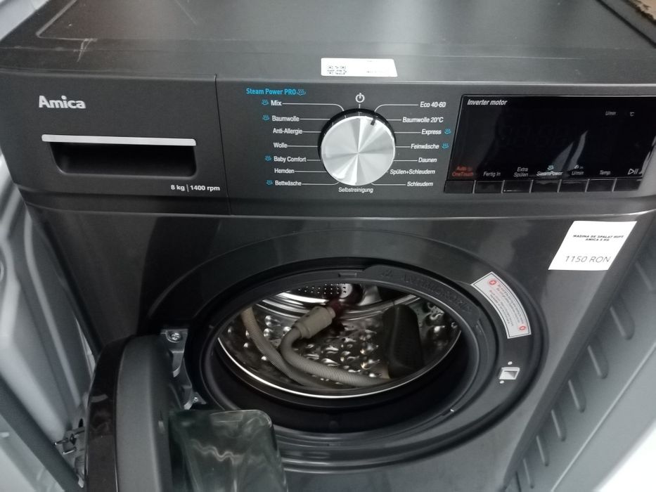 Mașina de spat rufe Amica 8 kg