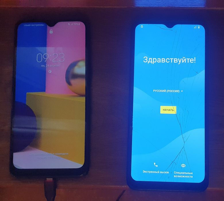 Продам два телефона samsung A10 и Redmi оба рабочий оба теле за 1млн
