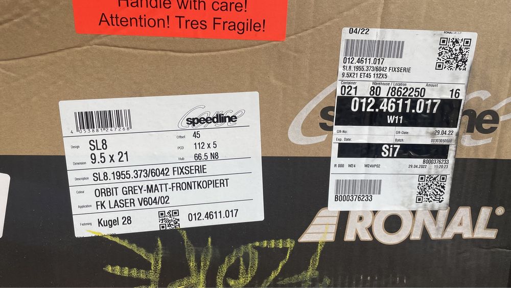 Jante R 21 Mercedes / Audi / Volkswagen , Bmw