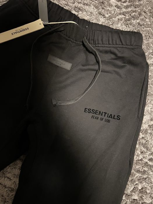 essentials pants black штаны