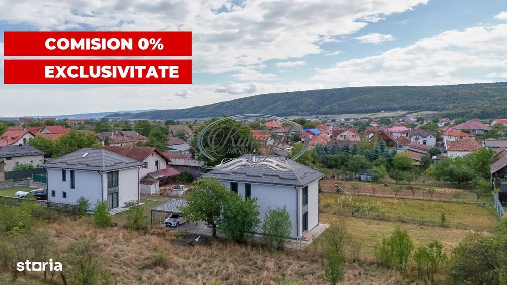 Casa individuala 4 camere, teren 650 mp, Gilau