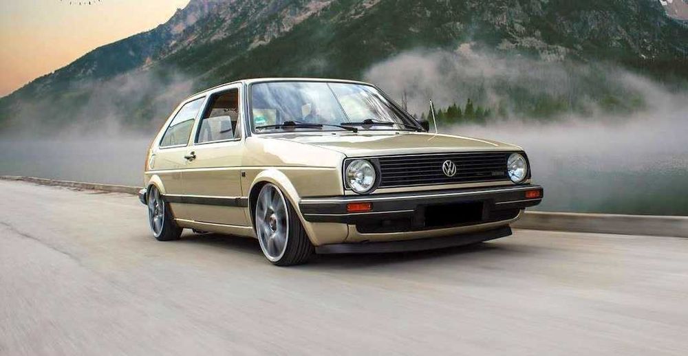 Добавка лип за предна тясна броня VW GOLF 2 Jetta MK2