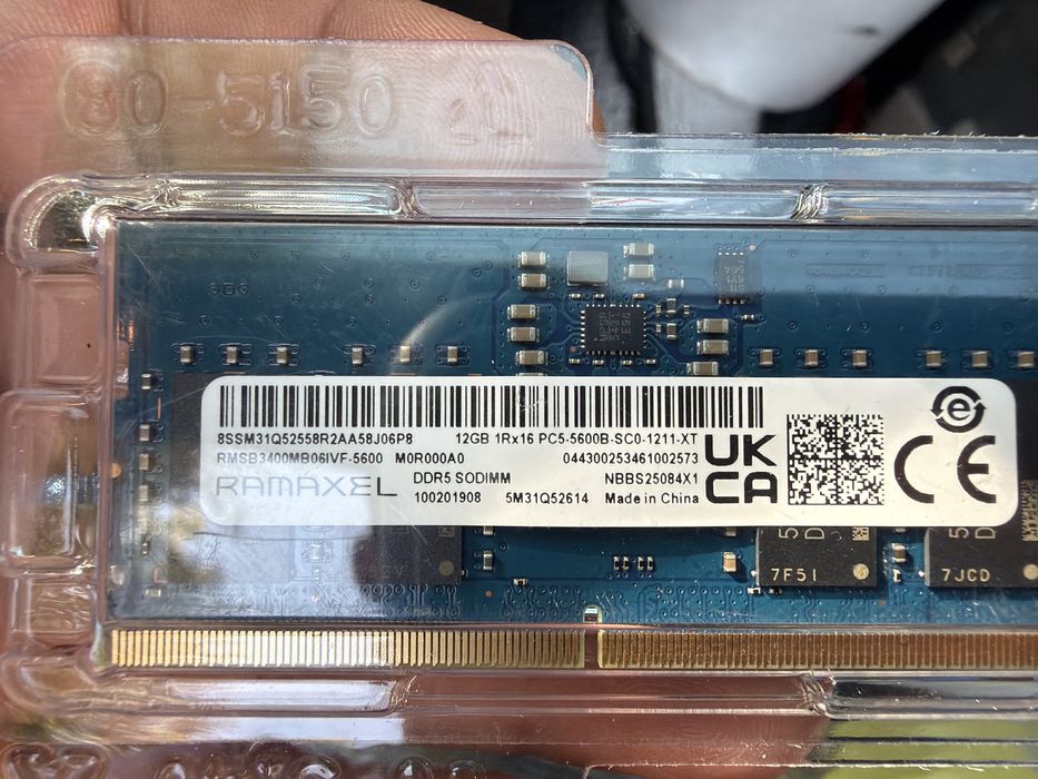 ОЗУ для ноутбука SO-DIMM DDR5 5600