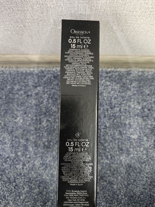 Набор мужской туалетной воды Calvin Klein (4 аромата*15мл), оригинал