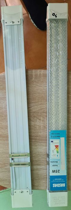 Corp LED prismatic, 25W, 6500K