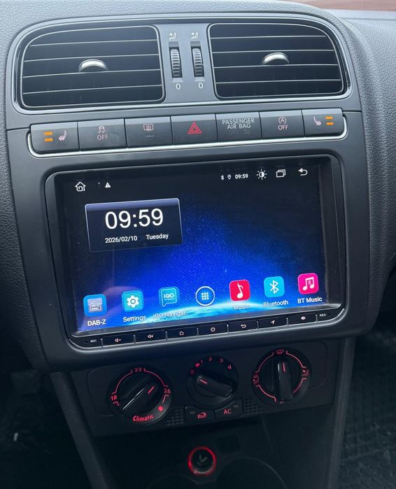 VW POLO 1.6 Tdi Euro 5 Navigatie mare, Incalzire in scaune Clima