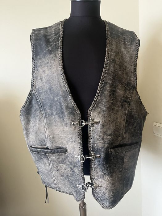 Vesta piele , Harley , biker