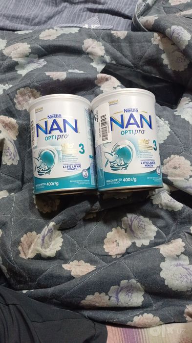 Смесь Nan opti pro 3  продам за 100 сум торг уместен новая не открыта.