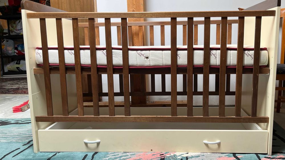 Детско легло с чекмедже и подматрачна рамка Faforit