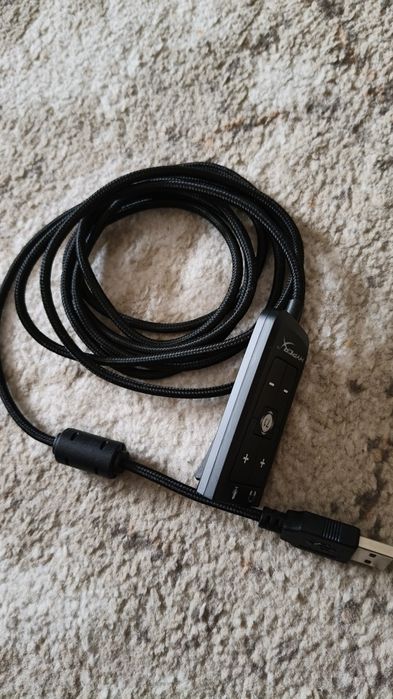 Placă de sunet HyperX Cloud 7.1, USB, Negru Audio, Microfon,