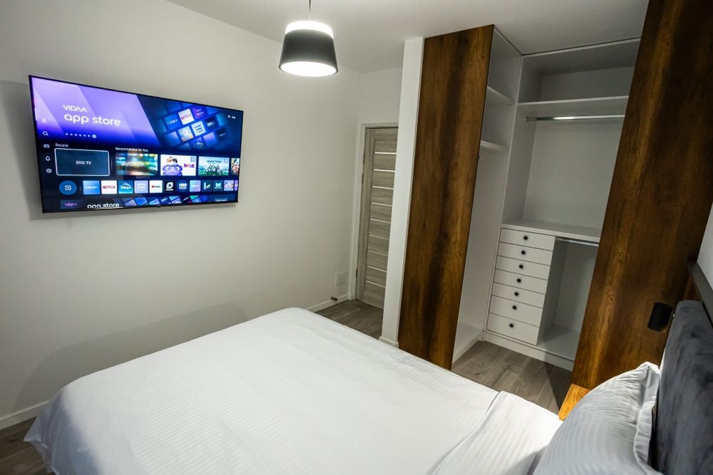 Apartament modern Daliei 2h, etaj I, 40 mp, balcon, 2 locuri parcare