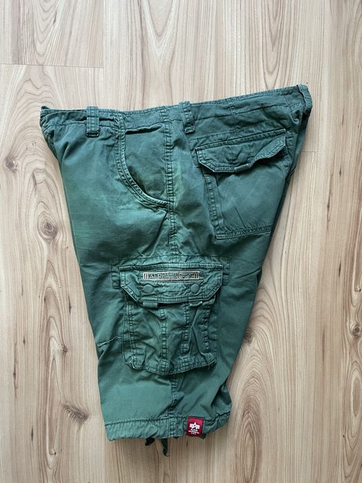 ALPHA INDUSTRIES cargo/мъжки карго къс панталон W36