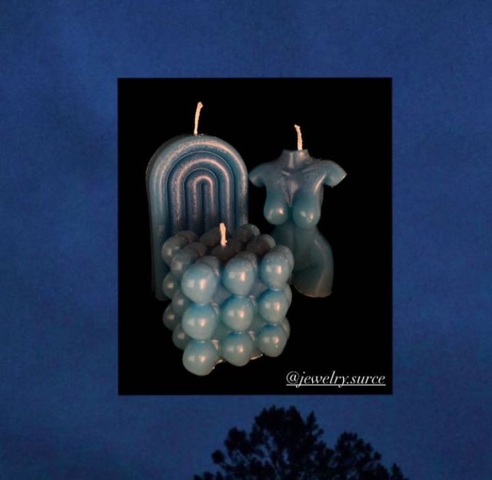 Ръчно изработени свещи (различни видове вие избирате цвят и аромат)