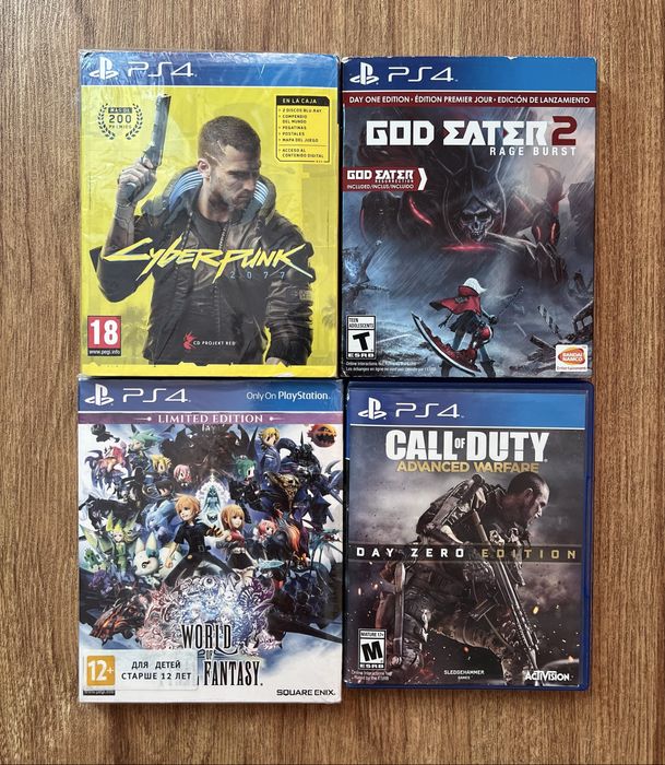 Игры на PlayStation5 и 4