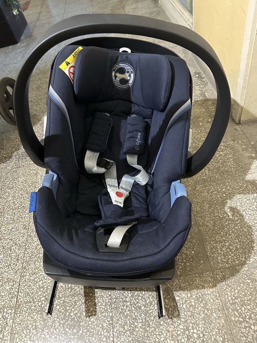 Cybex Aton 5 + ISOFIX база Aton Base 2-Fix – много запазено