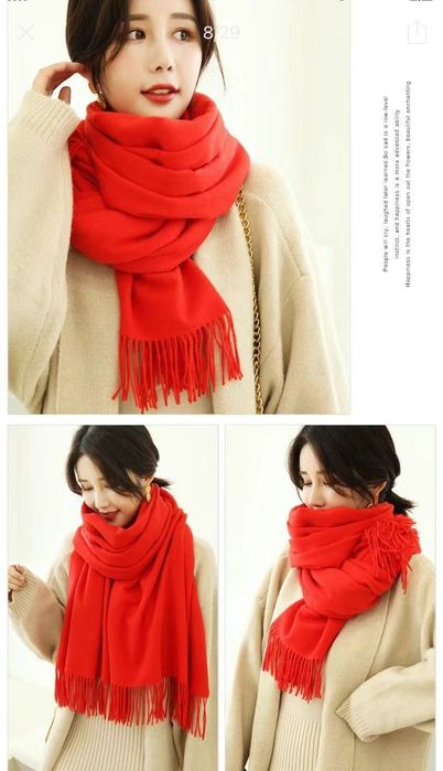 Палантин кашемировый демисезонный