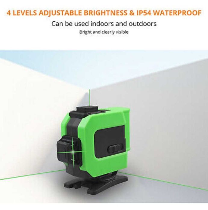 Aparat cu laser verde 4 acumulatori
