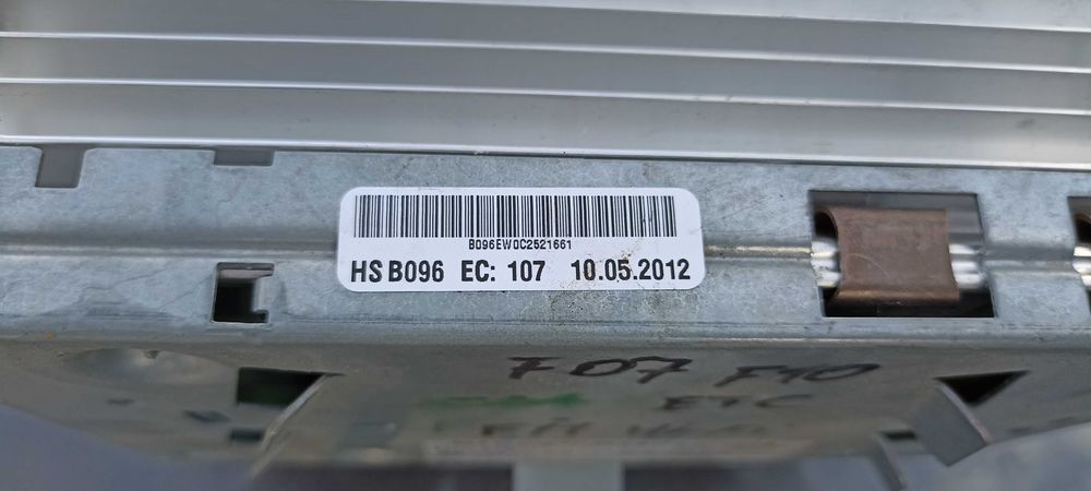 Amplificator audio Harman Becker BMW Seria 5 F10 F11 520D 530D 9266356