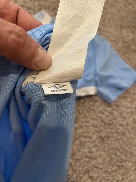 2011-12 Manchester City Umbro Home Shirt-оригинална тениска