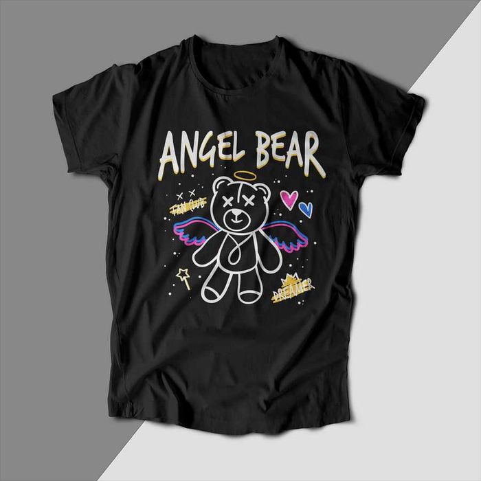 Тениски с Teddy Bear, Черни тениски с Мече