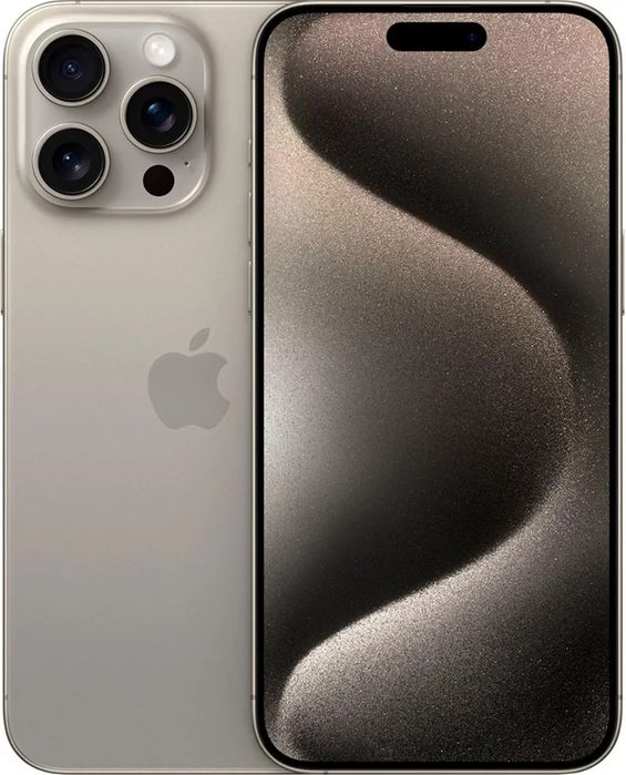 Iphone 15 Pro natural titanium silver