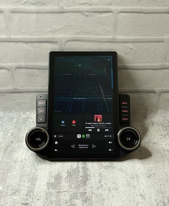 Магнитола Tesla 2K экран 8 Ядер сим карта 4/64Г CarPlay для любое авто