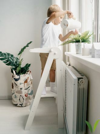 Башня помощница Монтессори сделанная полностью из Российской фанеры