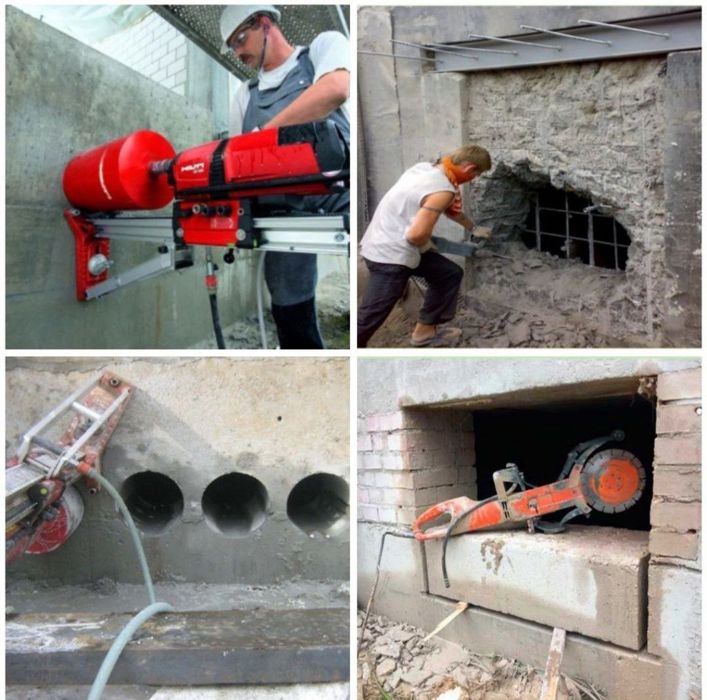 Perfiratir va kalonka biton kiskich