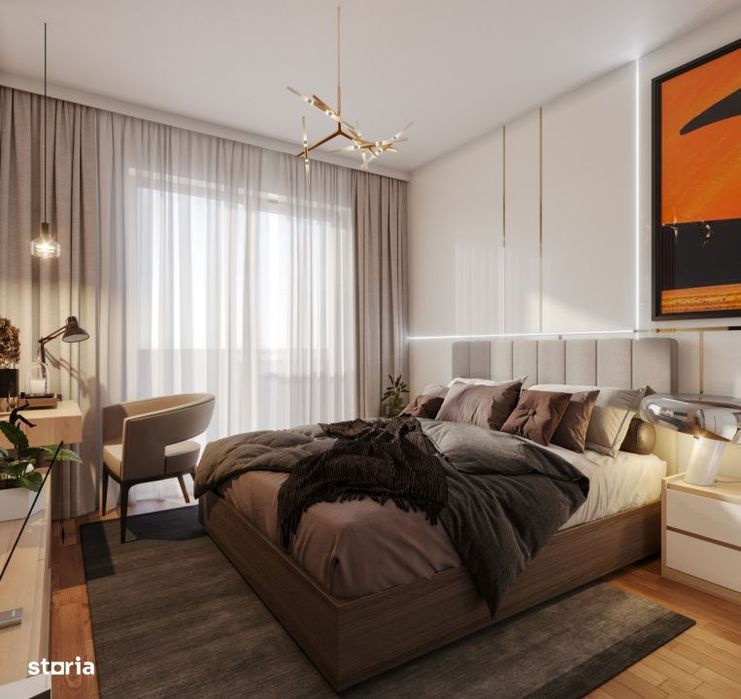 Apartament o camera, 45 mp, etaj 3, Bloc premium, Elite