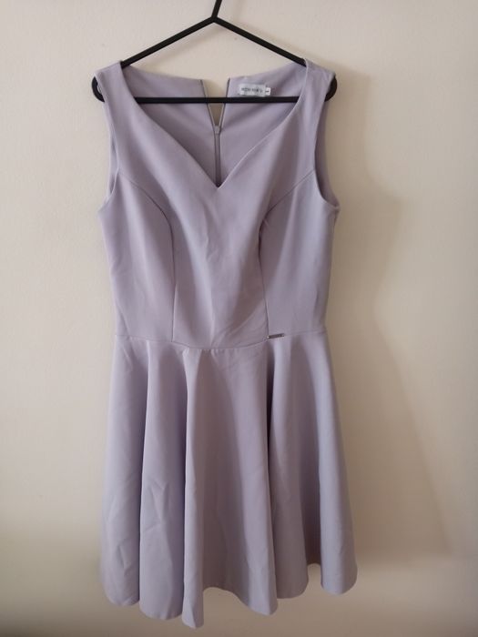 Бледолилава рокля в размер М