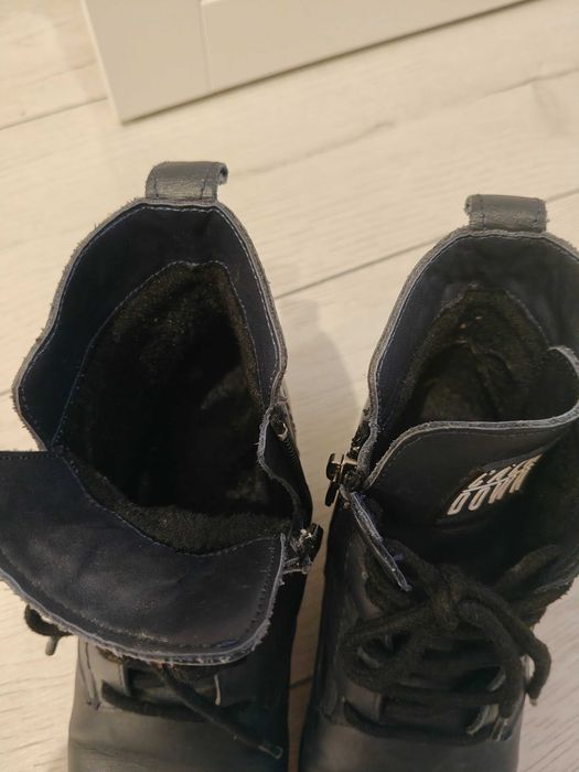 Ghete dama piele naturala Otter 36