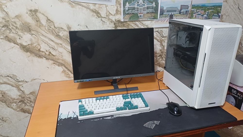 Full Komplekt Kompyuter: Keys, Monitor, Mexanicheskiy Kalaviatura